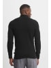 CASUAL FRIDAY Troyer Karlo structured zipper knit in Schwarz
