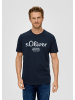 s.Oliver T-Shirt kurzarm in Blau