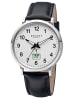 Regent FR-295 Herren-Funkuhr Gut Ablesbar Schwarz/Silberfarben