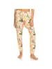 Roxy W PRINTED EASY PEASY PANTS in Weiß