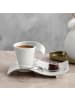 Villeroy & Boch 6er Set Espressotassen mit Unterteller NewWave Caffè 80 ml in weiß