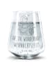 Mr. & Mrs. Panda Tumbler Glas Smörle Winterzeit mit Spruch in Transparent