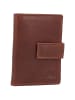 Greenburry Vintage Geldbörse RFID Schutz Leder 7 cm cognac