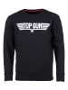 TOP GUN Sweatshirt PP201019 in schwarz