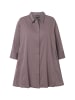 Ulla Popken Hemdbluse in dunkles oliv