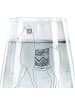Mr. & Mrs. Panda Tumbler Glas Alpaka Stolz ohne Spruch in Transparent