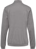 Hummel Hummel Zip Jacke Hmlauthentic Multisport Damen Atmungsaktiv Feuchtigkeitsabsorbierenden in GREY MELANGE