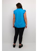 KAFFE curve Ärmellose Bluse KCdahlie Regular fit in French Blue