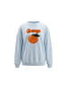 myMo Women Sweatshirt in Light Blue