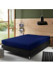 Erwin Müller Single-Jersey Boxspring-Spannbettlaken Murnau in dunkelblau