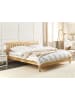 Beliani Doppelbett MAYENNE in Braun - (W) 189 x (H) 88 x (L) 208 cm