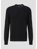 s.Oliver Strickpullover langarm in Schwarz