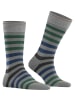 Burlington Socken 3er Pack in Grau/Blau/Grün