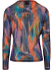 Urban Classics Urban Classics Damen Ladies AOP Mesh Longsleeve in multicolorreflection
