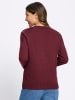 Sieh an! Strickjacke in bordeaux