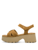 Tamaris Plateau Sandaletten in Braun