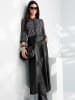 Heine Druck-Bluse in schwarz-ecru-bedruckt