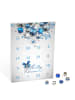 VALIOSA Mode-Schmuck Adventskalender Merry Christmas in Blau