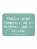 Mr. & Mrs. Panda zettelhalter Spruch Fehler lernen wachsen mit S... in Meeresbrise