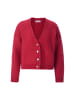 Rich & Royal Strickjacke in rot - 0001
