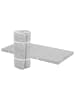 fillikid Reisebettmatratze Exklusiv 120 x 60 cm in Stars Grau