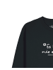 wat? Apparel Sweatshirt Es ist wie es ist in Schwarz