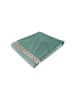 Kayoom Dekokissen & Decke - Tagesdecke Prisma 525 2er-Set in mint - gold