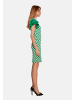 TOOCHE Kleid "Chess" in Grün