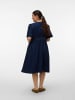 Vero Moda Jeanskleid in Dark Blue Denim