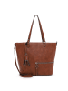 Tamaris Nele Shopper Tasche 42 cm in cognac
