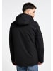 ICEBOUND Herren Wattierte Winterjacke in Schwarz