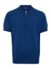 Matinique Strickpullover MAPolo Gerade Passform in Navy Peony Melange
