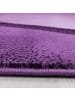 KADIMA DESIGN Teppich Kurzflor Ombre-Verlauf Polypropylen Wohnzimmer in Violett
