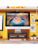 relaxdays Monitorständer in Schwarz