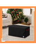 relaxdays Weihnachtskugel-Aufbewahrungsbox in Schwarz - (B)73 x (H)40 x (T)36,5 cm