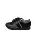 VITAFORM Echt Leder & Textil Sneaker in schwarz