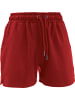 Erwin Müller Sweat Freizeithose, kurz in rot