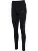 Hummel Hummel Leggings Hmllegacy Damen Dehnbarem in BLACK/BLACK