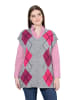 Ulla Popken Pullover in grau melange