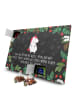 Mr. & Mrs. Panda Adventskalender Einhorn Wut mit Spruch in Kreidetafel