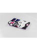 COFI 1453 Hello Kitty Strandtuch 70 × 140 cm leicht und schnelltrocknend in Lila