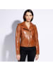 Wittchen Stylish leather jacket, woman in Brown