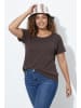 MIAMODA Shirt in mahagoni