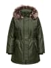 ONLY Carmakoma Parka Mantel Winter Jacke Große Übergröße Curvy Plus Size in Grün