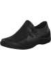 rieker Slip-On-Sneaker in Schwarz