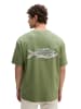 Marc O'Polo T-Shirt loose in Sage Green