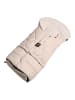 Kaiser Naturfellprodukte Kinderwagen-Fußsack Moony 2in1, Sherpa Fleece sand/creme