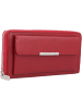 Esquire Helena Geldbörse RFID Leder 19 cm rot