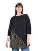 Ulla Popken Longshirt in schwarz
