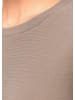 Alba Moda Jerseykleid in Tshirtform in taupe